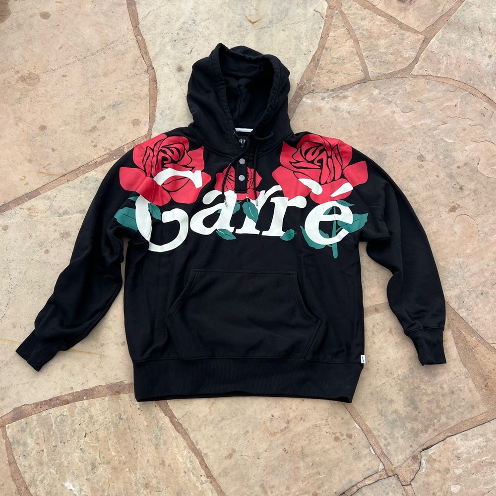 CARRE
Men's Volle Rose Button Up Hoodie